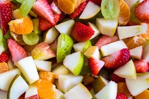 Obstsalat zum Mitnehmen