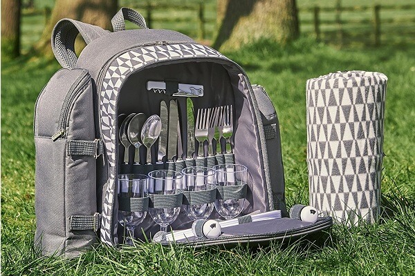 Picknickrucksack für 4 Personen